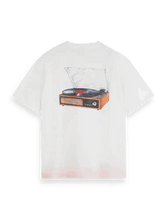 SCOTCH AND SODA Record Artwork Tee at Gravity NYC